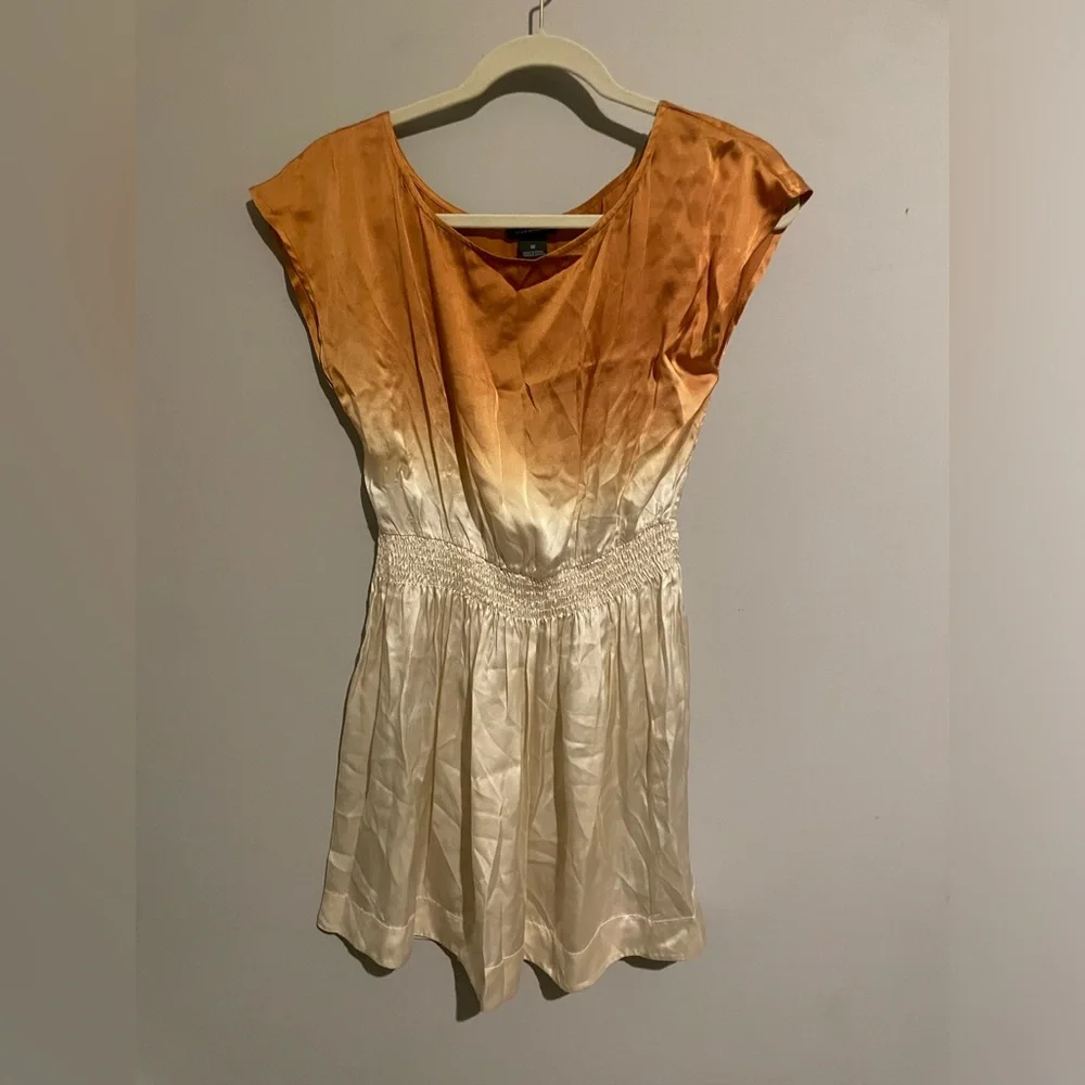 Club Monaco Ombre Silk‎ Summer Dress 0p